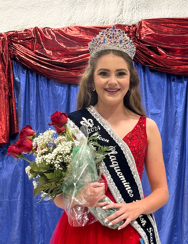 2024 Teen Plaqumines Parish Seafood Festival Queen, Lelia Domingue